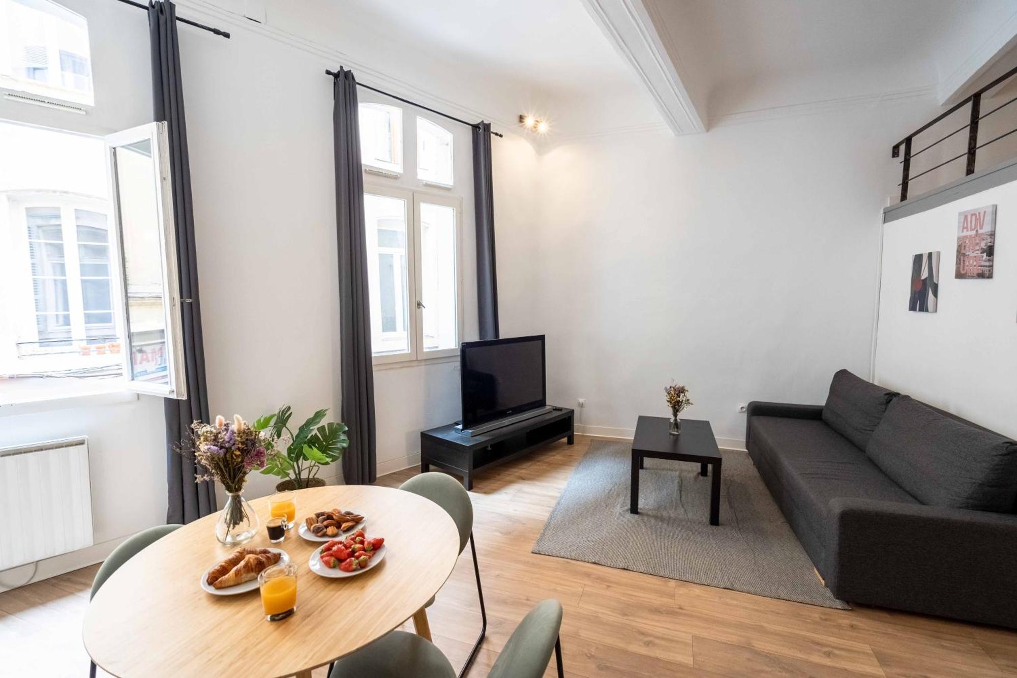Studio Mezzanine Aumone Vieille Aix-en-Provence Bagian luar foto