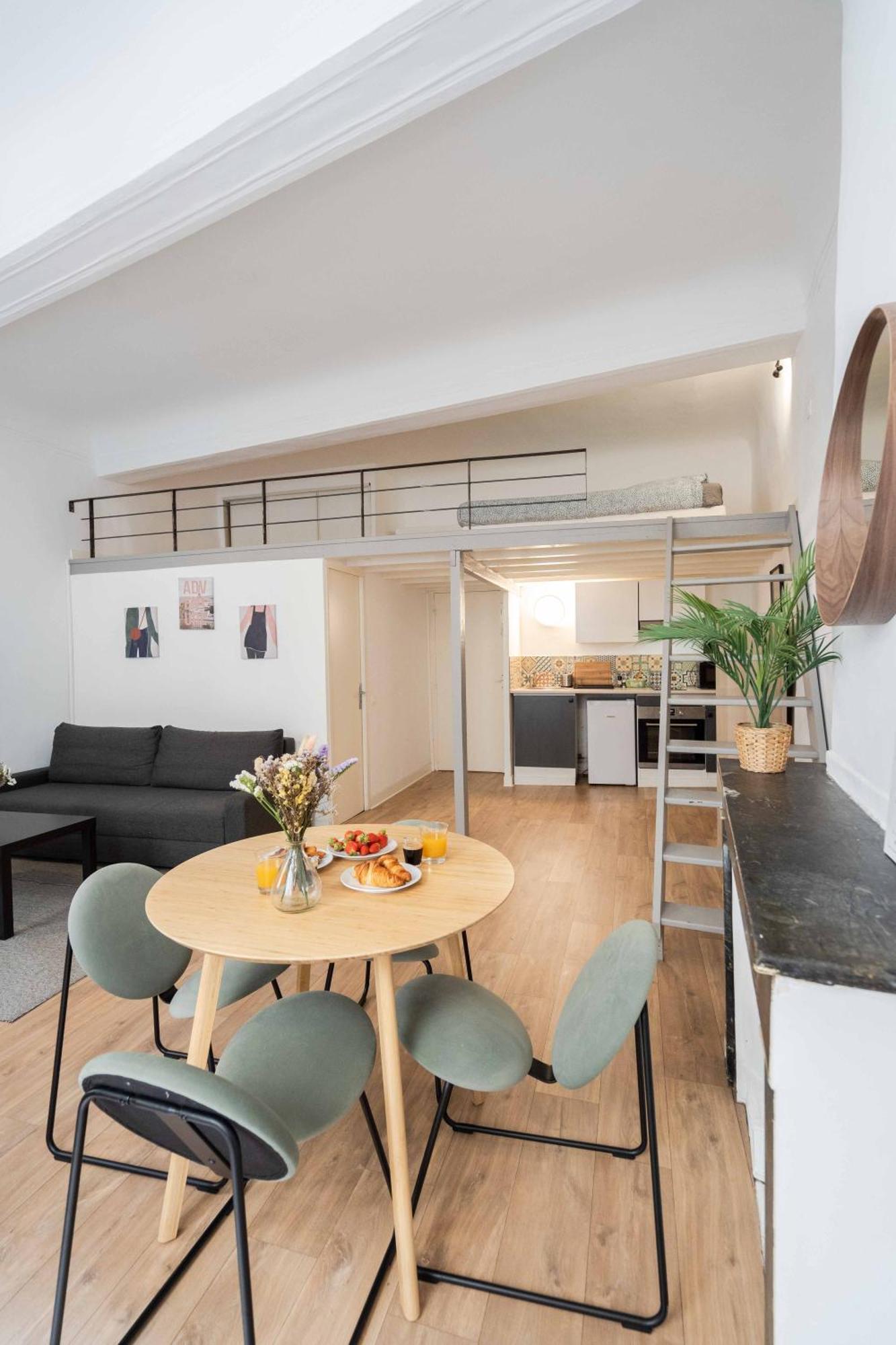 Studio Mezzanine Aumone Vieille Aix-en-Provence Bagian luar foto