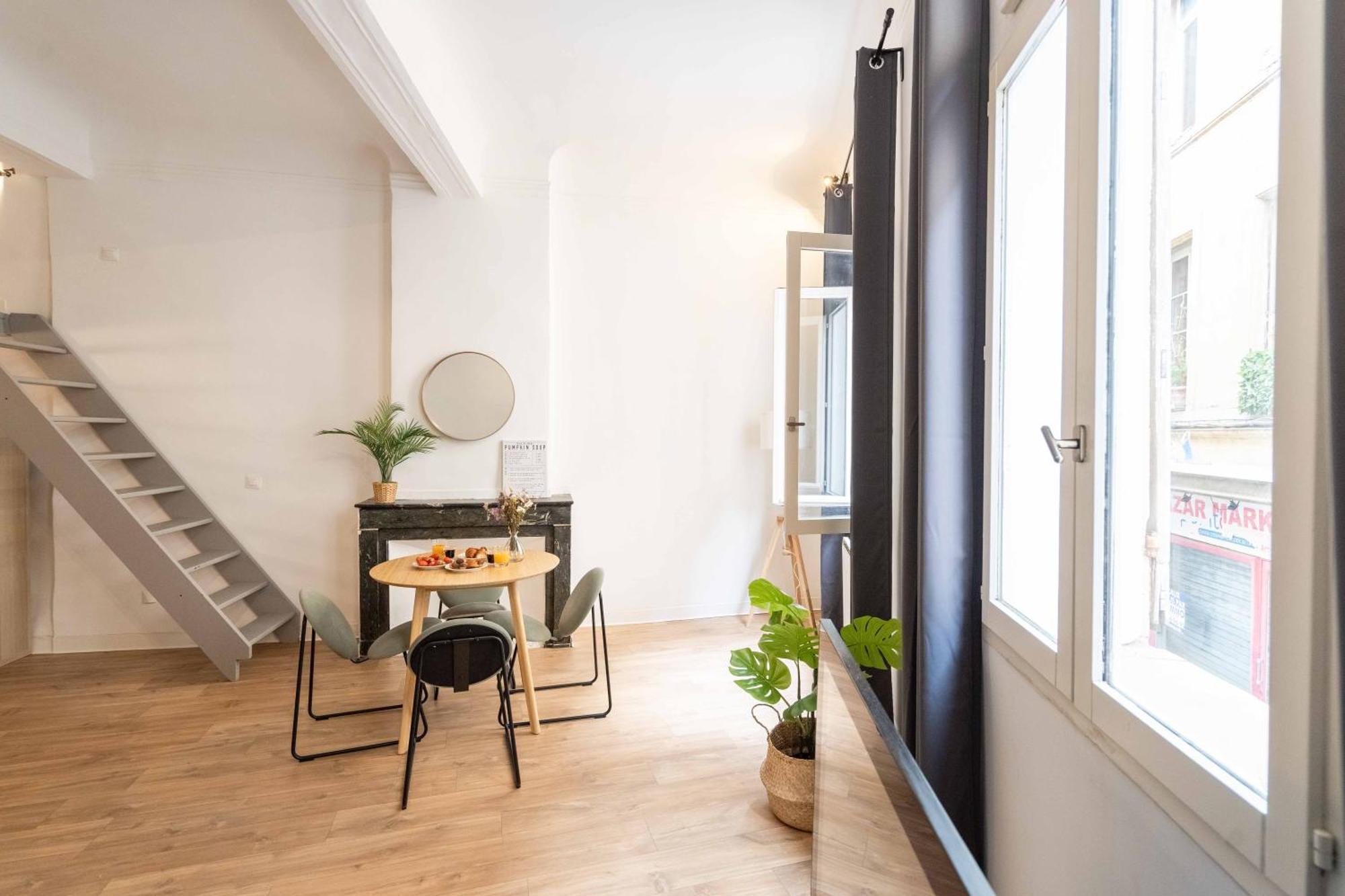 Studio Mezzanine Aumone Vieille Aix-en-Provence Bagian luar foto