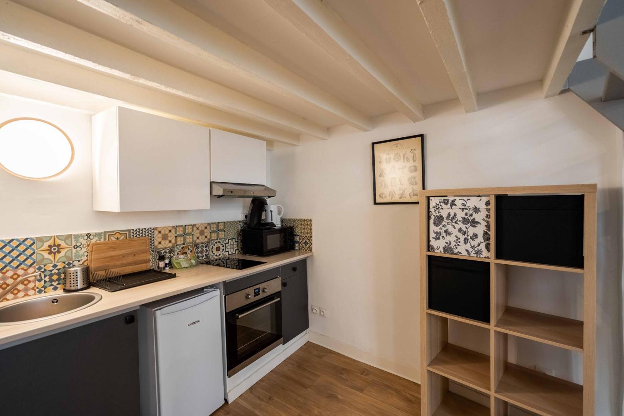 Studio Mezzanine Aumone Vieille Aix-en-Provence Bagian luar foto